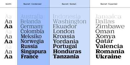 Basnet Font Poster 2