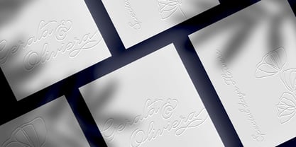 Heartline Script Font Poster 10