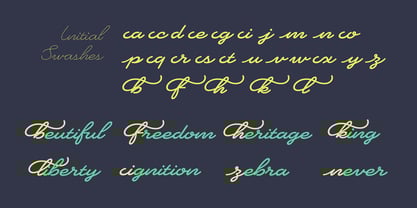 Heartline Script Font Poster 14