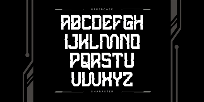 Neo Techno Font Poster 9