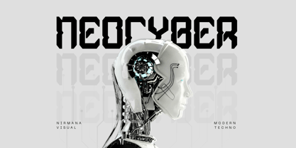 Neo Techno Font Poster 1