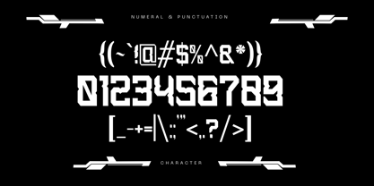 Neo Techno Font Poster 7