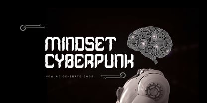 Neo Techno Font Poster 5