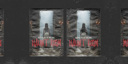 Mooneth Ghost Font Poster 3