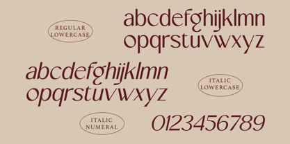 Mergaline Font Poster 14