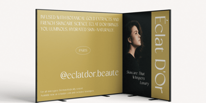 Mergaline Font Poster 6