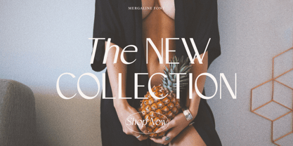 Mergaline Font Poster 10