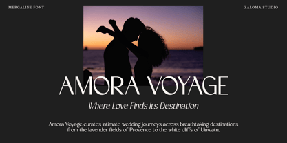 Mergaline Font Poster 12