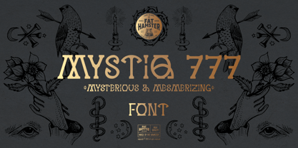 Mystiq 777 Font Poster 1