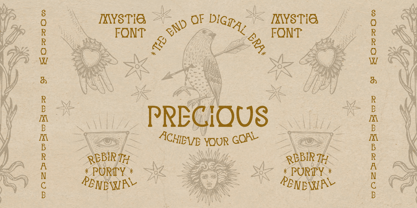 Mystiq 777 Font Poster 2