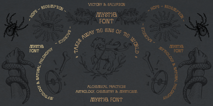 Mystiq 777 Font Poster 6