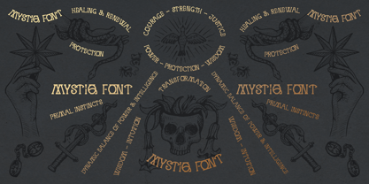 Mystiq 777 Font Poster 5