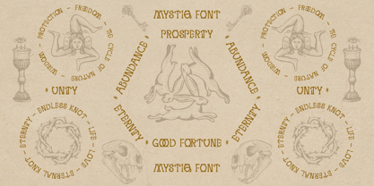 Mystiq 777 Font Poster 4