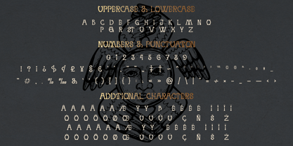 Mystiq 777 Font Poster 8