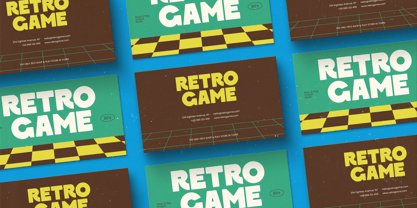 Sureal Winner Font Poster 12