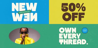 Sureal Winner Font Poster 7