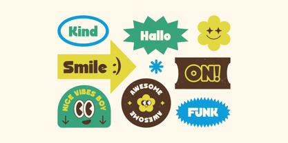 Sureal Winner Font Poster 8