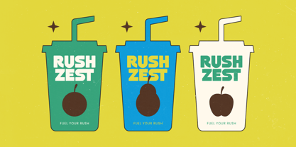 Sureal Winner Font Poster 6