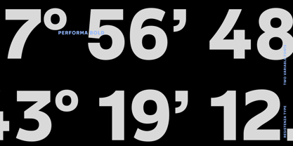 Performa Variable Font Poster 4