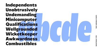 Performa Variable Font Poster 6