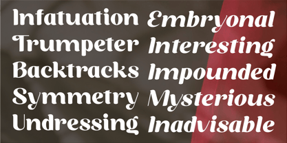 Rtains Font Poster 7