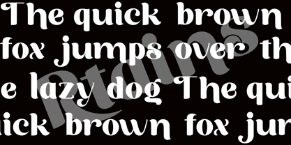 Rtains Font Poster 6