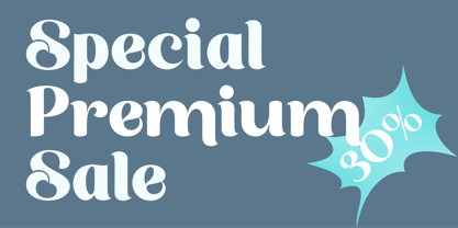 Rtains Font Poster 5