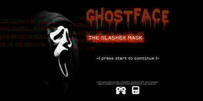 Bloodlust Font Poster 6