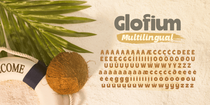 Glofium Font Poster 11