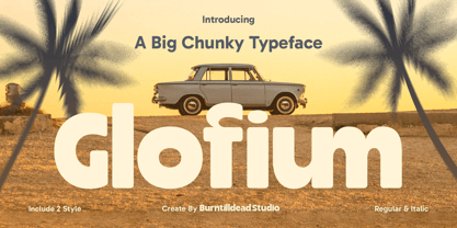 Glofium Font Poster 1
