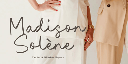 Queen Lorient Font Poster 3