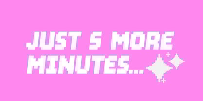 Brick Byte Font Poster 6