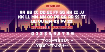 Brick Byte Font Poster 7