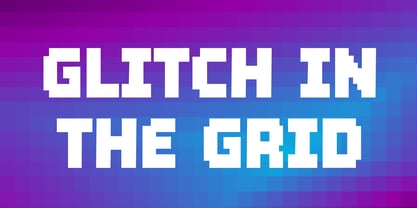 Brick Byte Font Poster 4