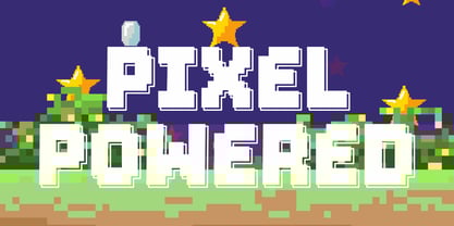 Brick Byte Font Poster 3