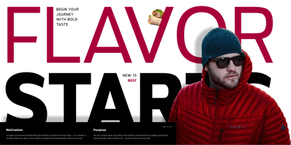 Viand Font Poster 13