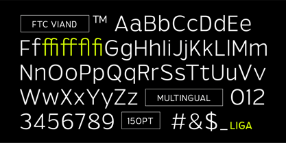 Viand Font Poster 11