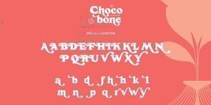 Choco Bone Font Poster 8