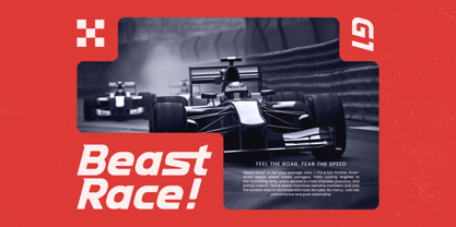 Corsa Rustin Font Poster 13