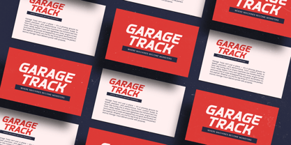 Corsa Rustin Font Poster 11