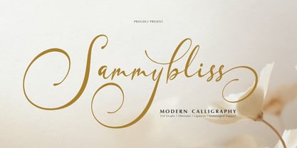 Sammybliss Font Poster 1