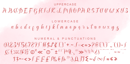 Athena Wedding Font Poster 9