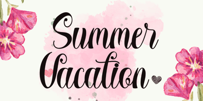 Athena Wedding Font Poster 2