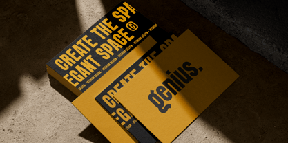 Brinema Font Poster 9
