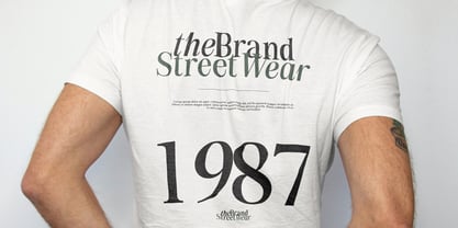 Back Bone Melavita Font Poster 7