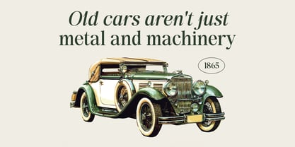 Back Bone Melavita Font Poster 3