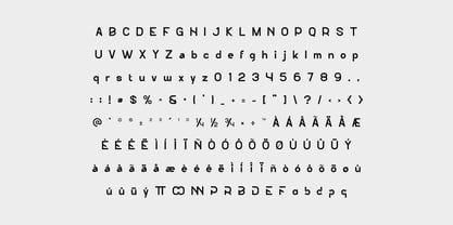 Northe Font Poster 7