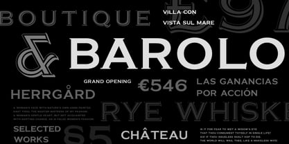 Baronial Font Poster 4