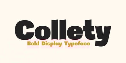 Collety Font Poster 1