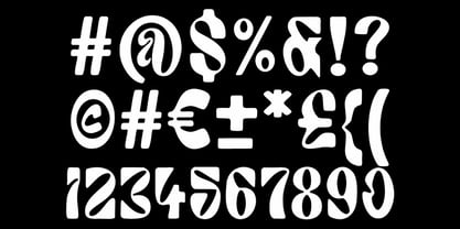 WR Tired Eyes Font Poster 5